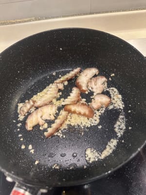 きのこ、キムチ