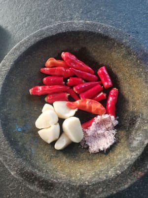 鸡肉辣椒酱（辣椒、大蒜、盐）