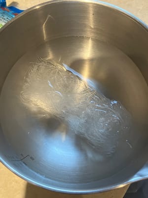 粉丝加水浸软