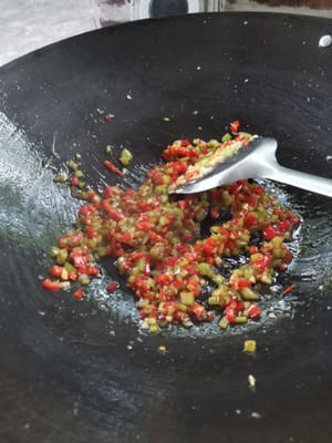 然後攪拌至香味四溢
