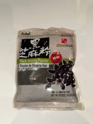 黑芝麻粉