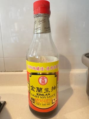 1 cuillère à soupe de sauce soja