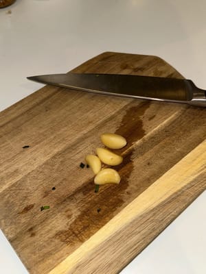 정향 마늘