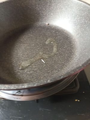 aggiungere un altro cucchiaio di olio per
