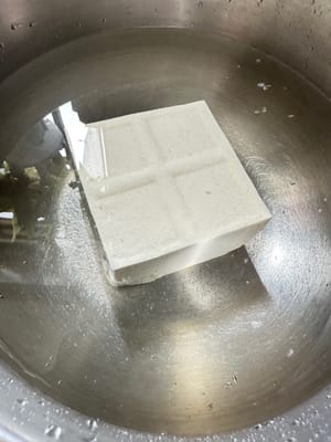 Drain and place in cold water to cool for about 5 minutes.
