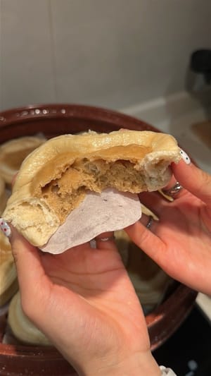 เค้กหม่าไหล หมั่นโถวน้ำตาลทรายแดง (馬馬糕紅糖馒頭)