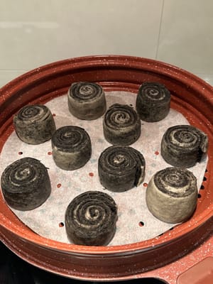 발효가 완료되면 반죽은 1.5배 정도 커져야 합니다.