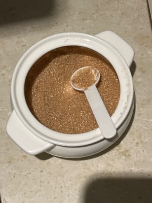 30g de azúcar