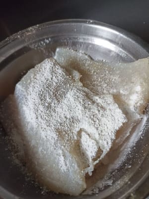 1/2 cucharada de harina de batata