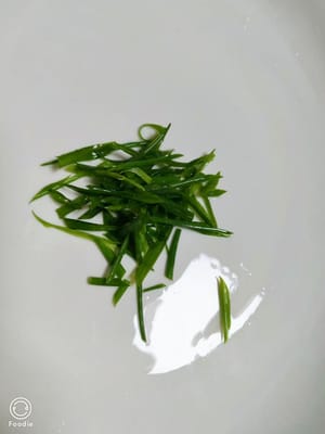 葱斜刀切丝