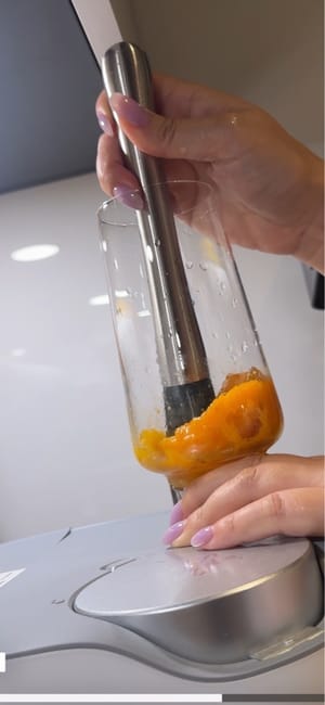 大棒槌搅碎