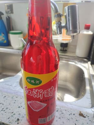 vinagre rojo