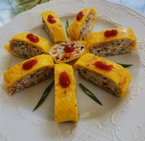 then put it on a plate and it's ready to be served