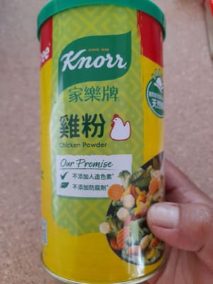 /2茶匙雞湯