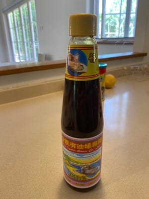sauce aux huîtres