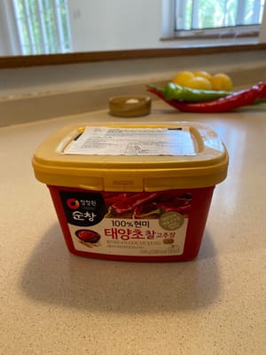 pâte de piment coréen (Gochujang)