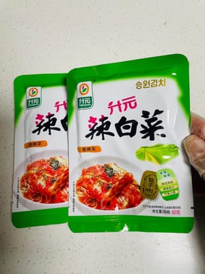 160 g di kimchi coreano