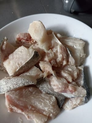 Setelah tercampur rata diamkan kemudian kita racik bumbu nya