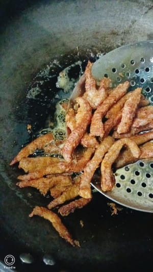 Faire enfin frire jusqu'à ce que ce soit croustillant.