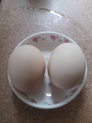1 egg + 1/4 teaspoon salt, beat well