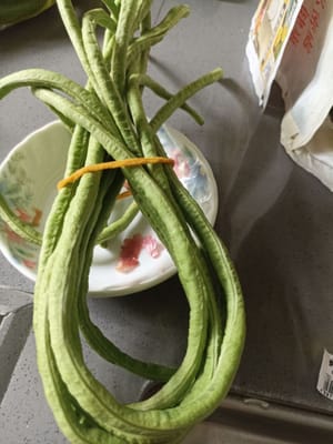 haricots longs