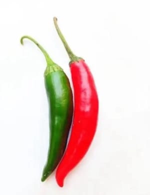2 green and 2 red thorns