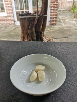 ニンニクのみじん切り