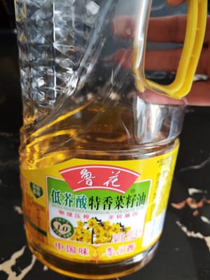 cucchiaio di olio da cucina