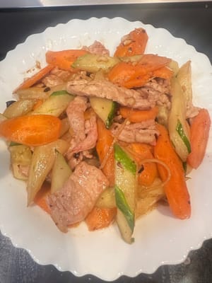 Finished, dish up