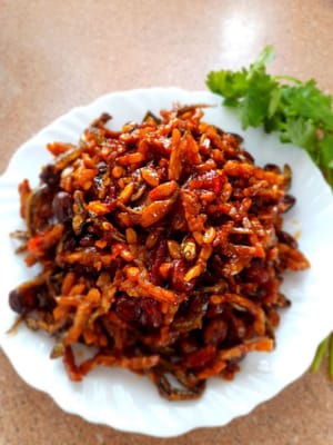 Sweet and spicy dry tempeh