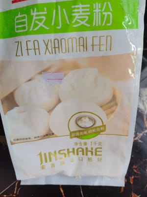 250g tepung terigu yang sudah diragikan sendiri