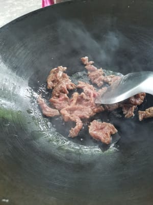 poi mettere dentro la carne di manzo