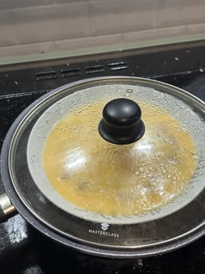 Allow to steam for another 7 minutes