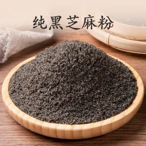 Poudre de sésame noir (si vous n'avez pas de poudre de sésame, voir l'étape 2 de la recette)