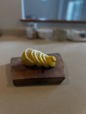 水煲滾時切檸檬
