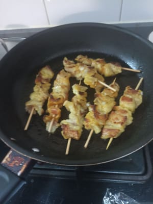 Retourner et couvrir à nouveau, cuire jusqu'à cuisson complète
