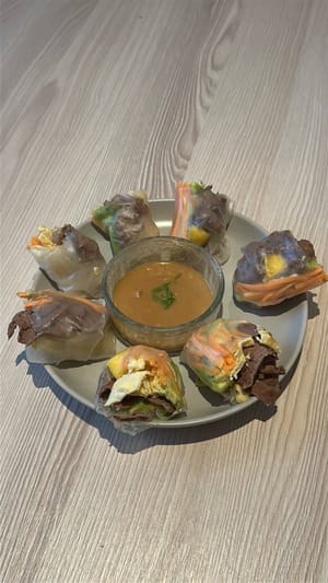 夏季彩虹卷