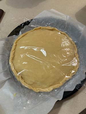 蓋上保鮮膜以保持水分，靜置20分鐘。