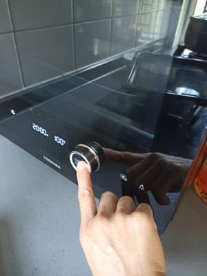 开始蒸煮18分钟
