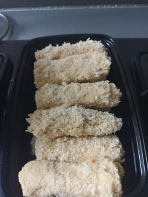 Panierte Nuggets