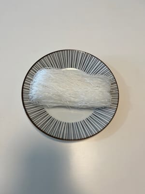 fideos de cristal