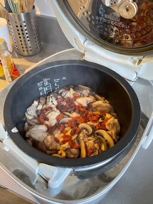 飯煲好了，完成！