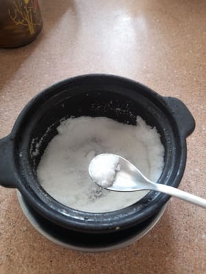 /2茶匙糖