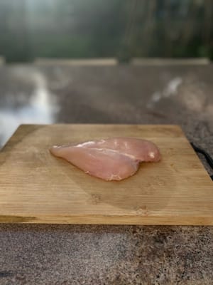 une poitrine de poulet