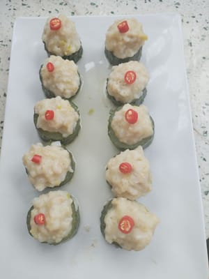 Decorar con chile picante.