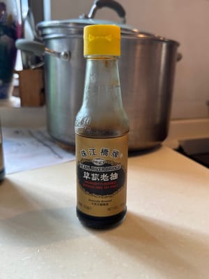 salsa di soia scura
