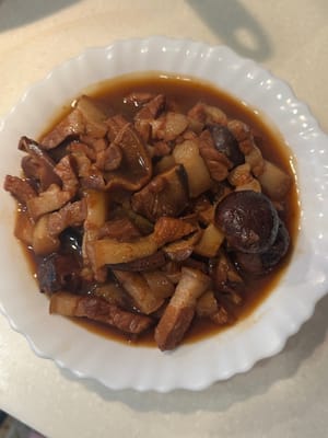 infine, servire con il riso e buon appetito!