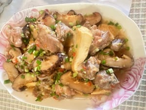 豆腐蒸排骨