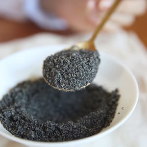 30 g schwarzes Sesampulver