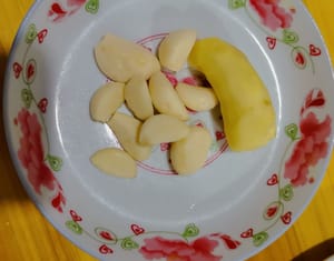 大蒜12克，姜10克。